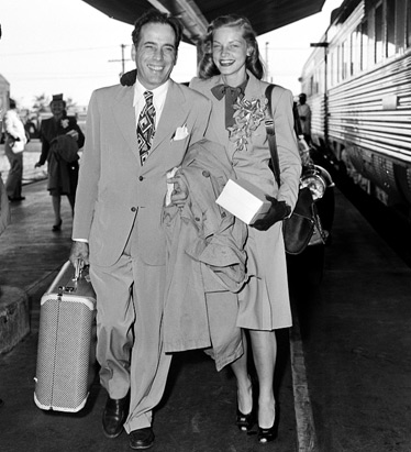 Humphrey Bogart and Lauren Bacall