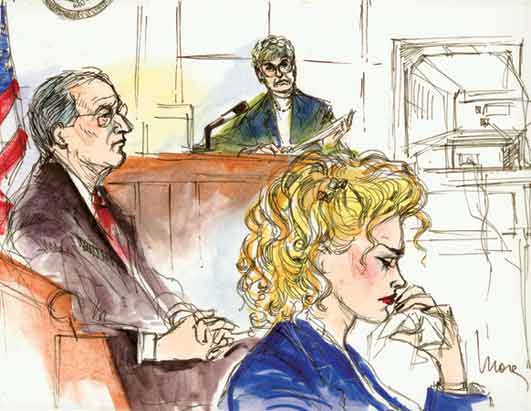 Celebrities in the Courtroom